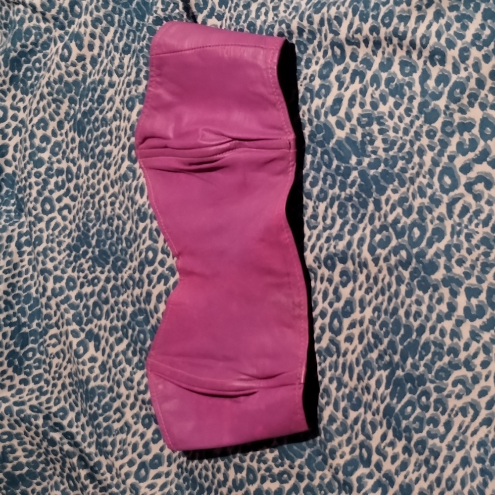 Purple bustia top